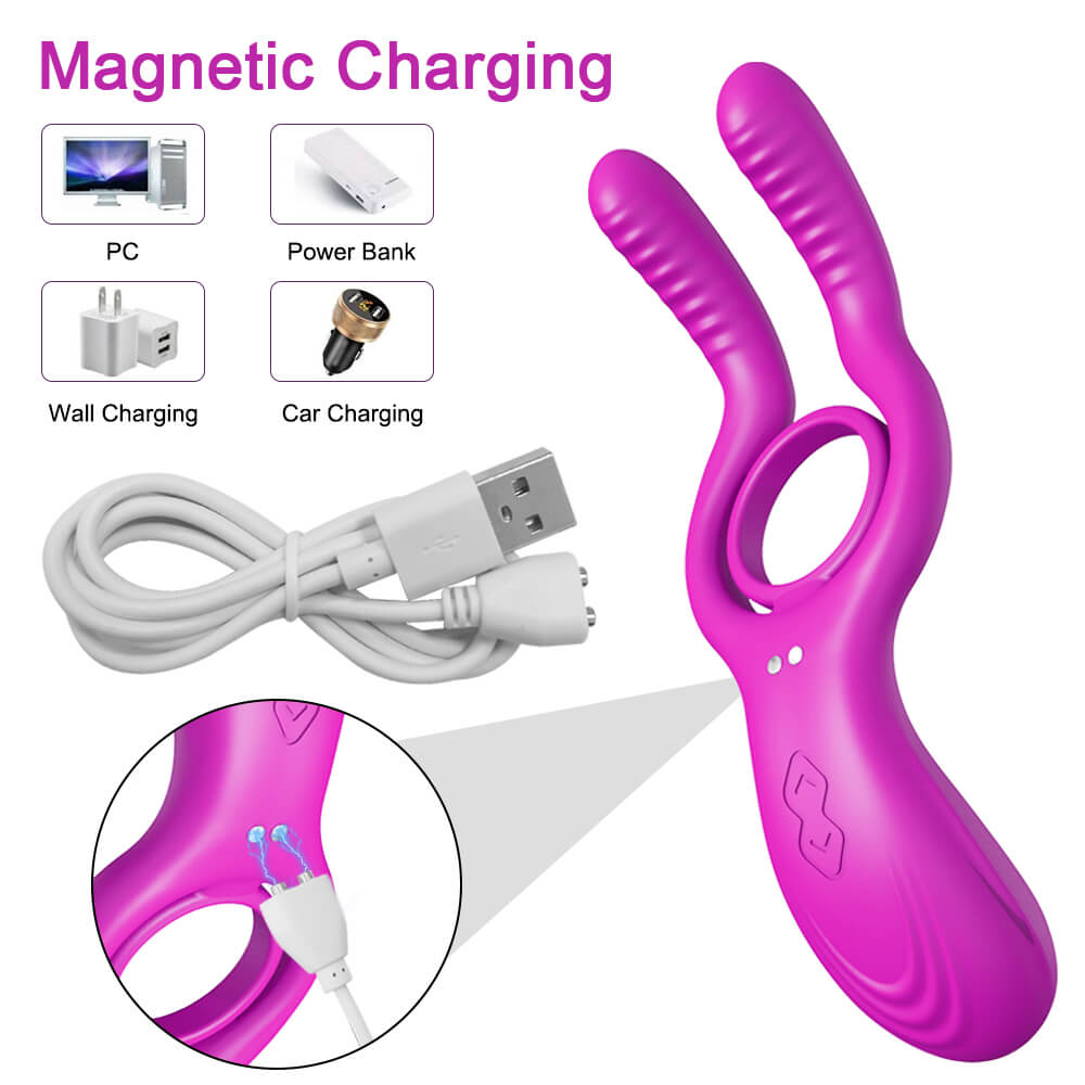Casey – Remote Control Testicle Clit Vibrator & Cock Ring
