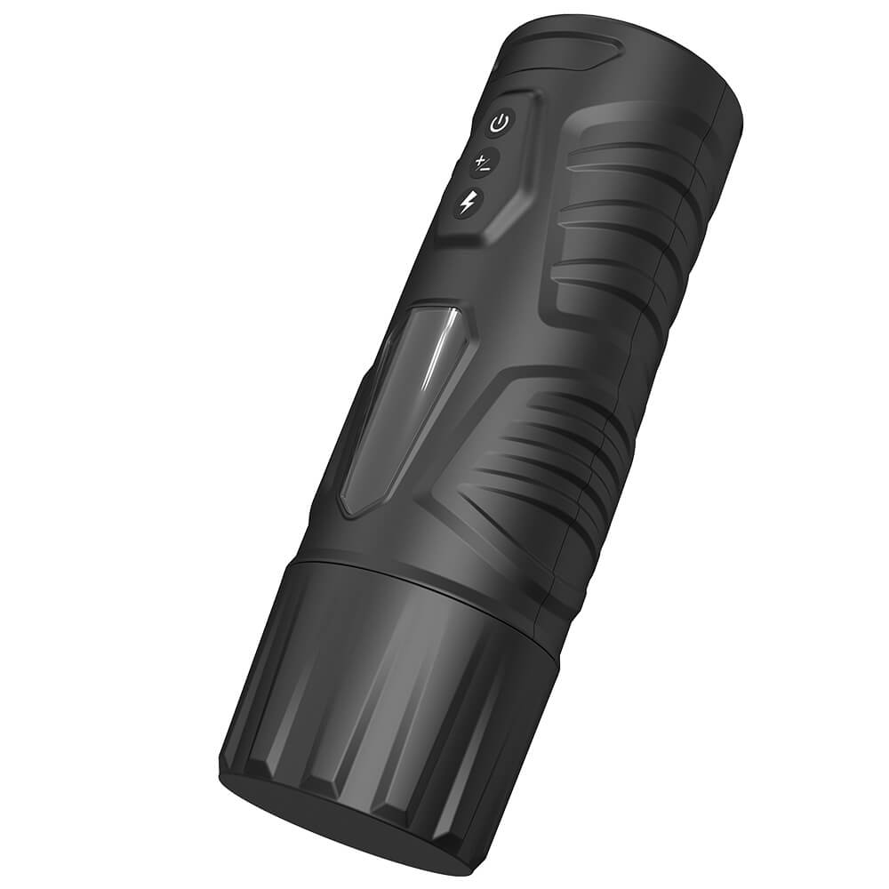 Cedric-7 Thrusting & Rotating Modes with Strong Suction Cup for Penis Stimulation Male Masturbator Cup