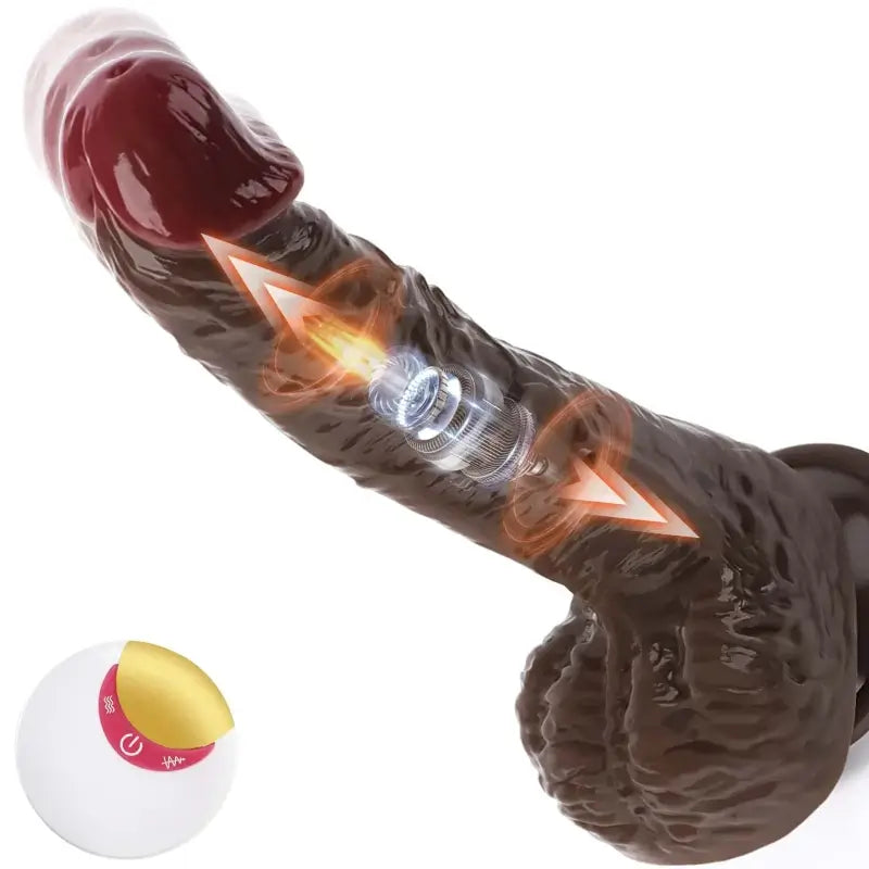Chimp 8 Thrusting Swinging Dildo 8.93 INCH