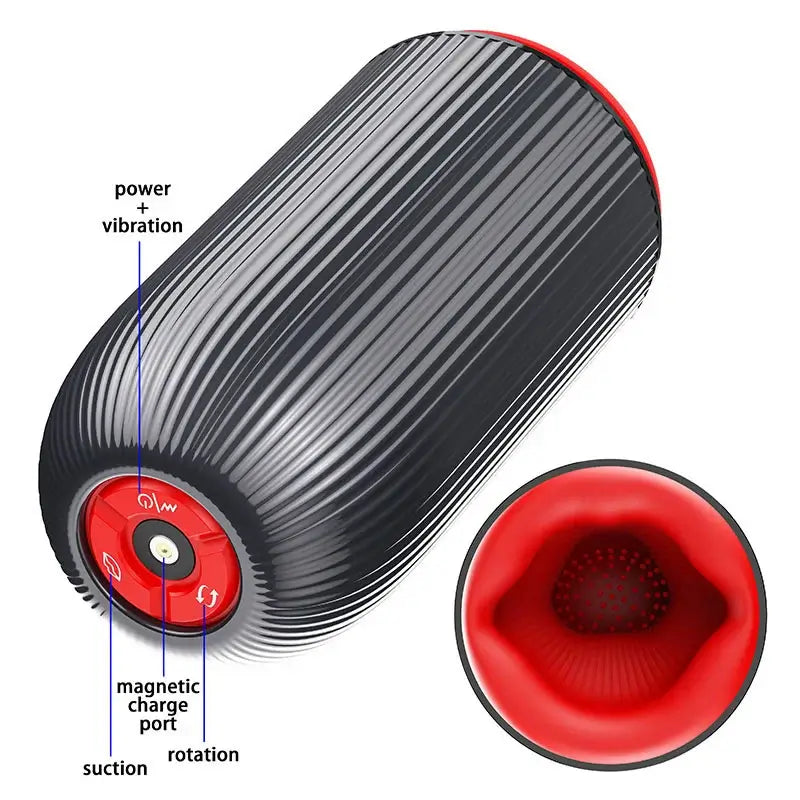 Cyclone Thruster Rotating Vibration Suction Penis Vibrators