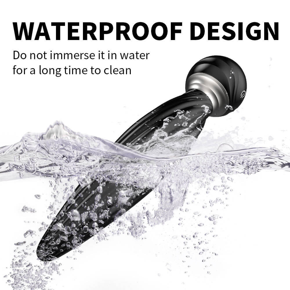 DAISY 7 Vibrating & 7 Head Rotating Remote Prostate Anal Butt Plug