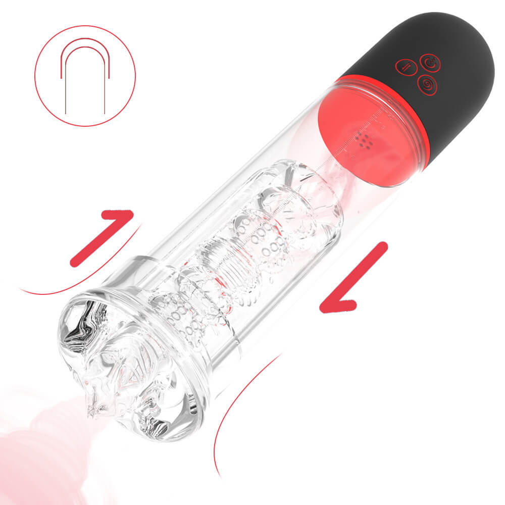 DREAMER Vibration 9 Mode Suction Penis Pump