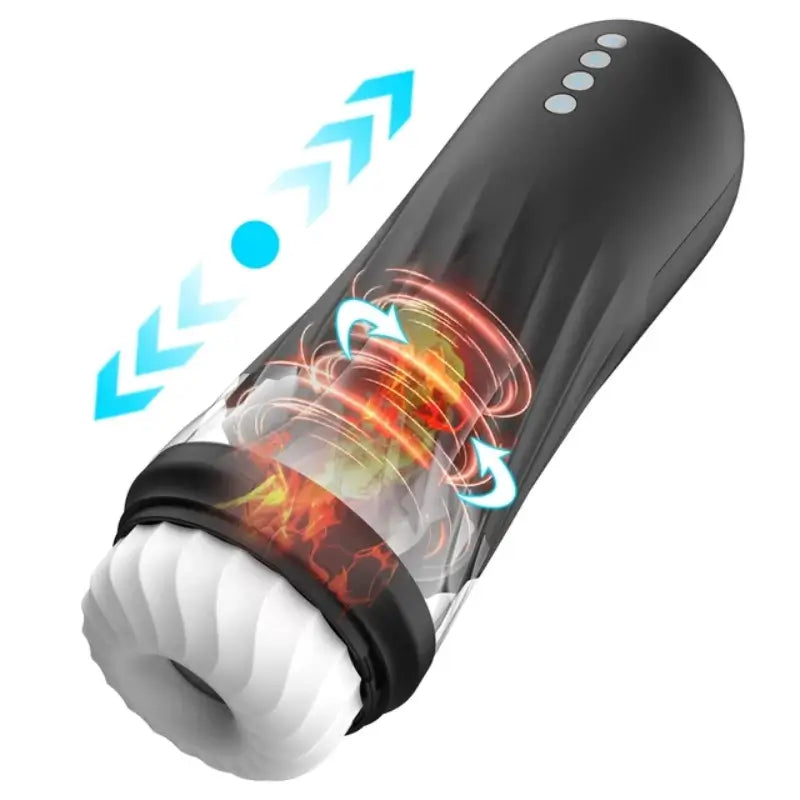 Dreamer – 3 Rotating 5 Thrusting 5 Vibrating Heating Male Stroker