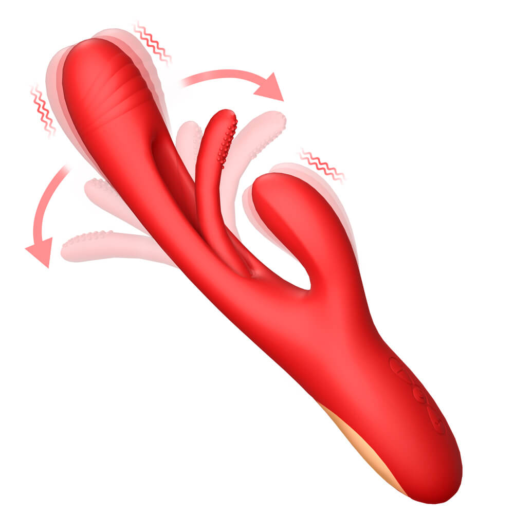 Dreampat G Spot Tapping and Vibrating Rabbit Vibrator