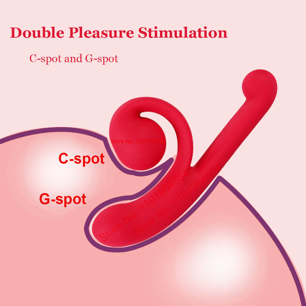 4 in 1 Snail Dual Stimulation Vibrator for Woman’s Clitoris and G-Spot
