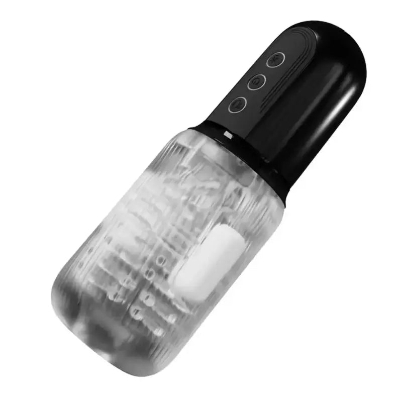 Papliss Dual Vibrating Eggs 5 Sucking 10 Vibrating Deep Throat Masturbator