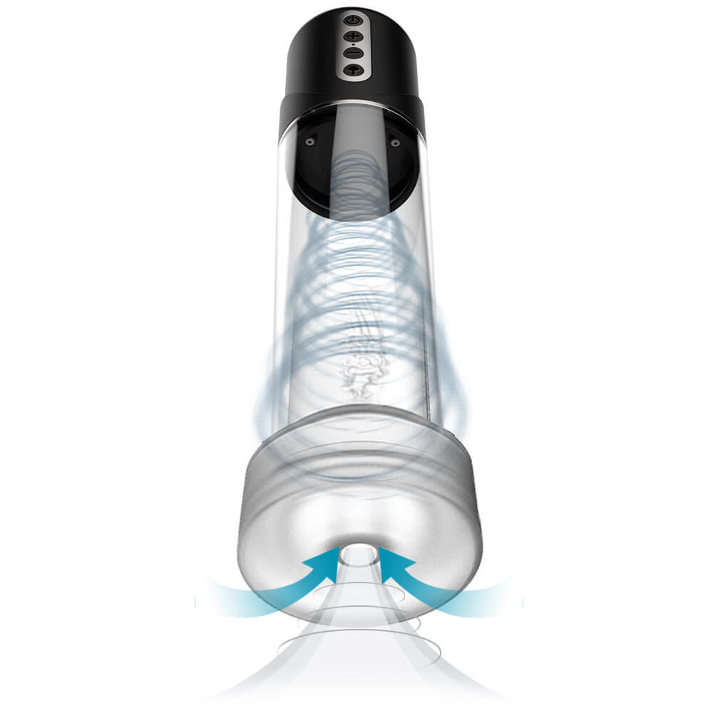 Electric 2 Modes 6 Levels Vacuum Suction Penis Enlargement Pump