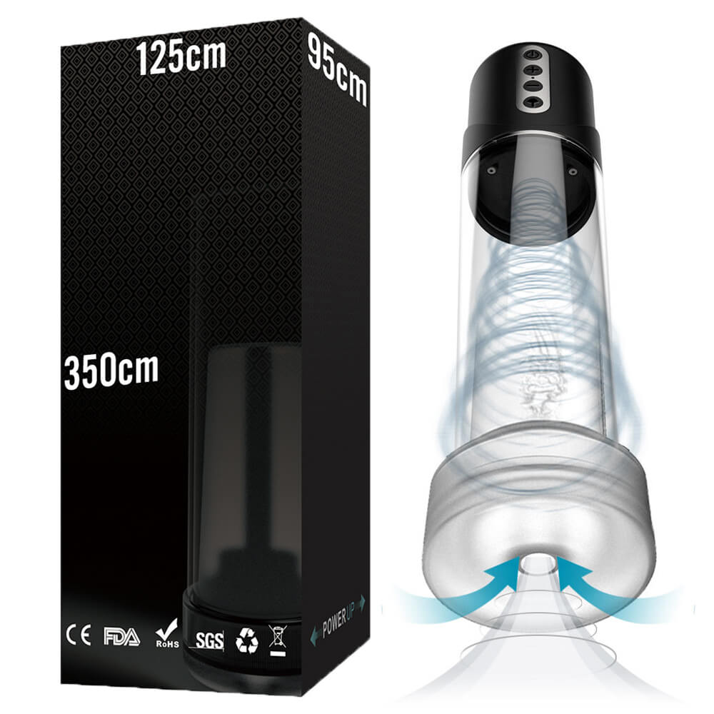 Electric 2 Modes 6 Levels Vacuum Suction Penis Enlargement Pump