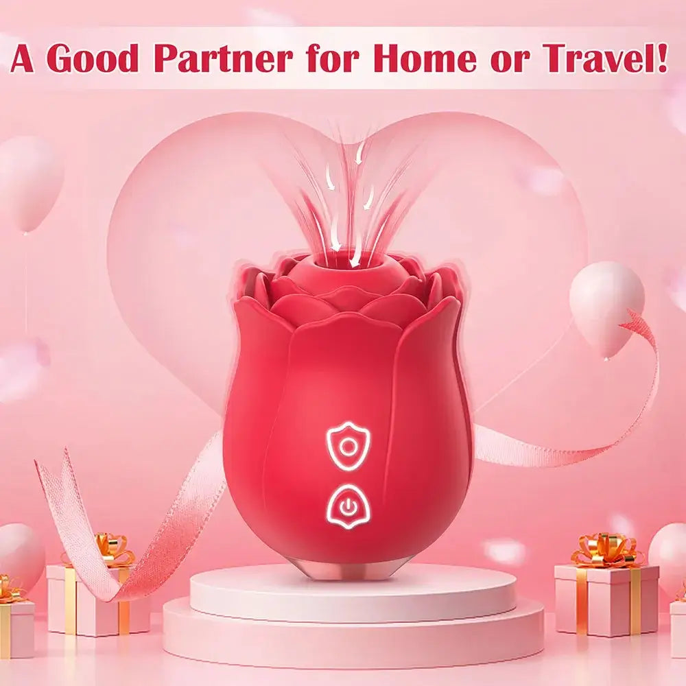 Elys – Rosebud Vibrator with Sucking & Tapping Patterns