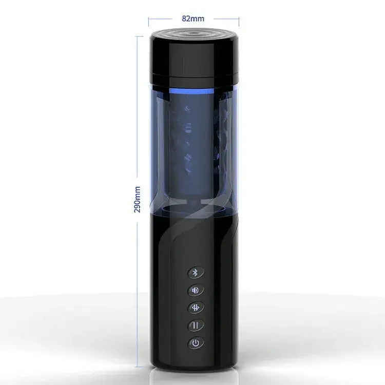 Enduro – 6 Bi-Directional Telescopic Rotation Masturbator with Suction Base