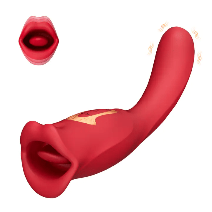 Eva – Biting Mouth Vibrating Tongue Clit Stimulator G-spot Vibrator