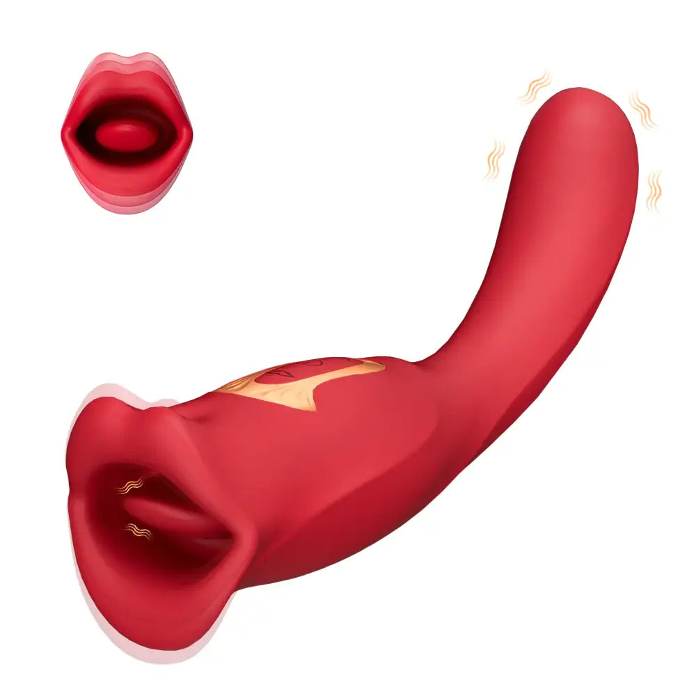 Eva – Biting Mouth Vibrating Tongue Clit Stimulator G-spot Vibrator