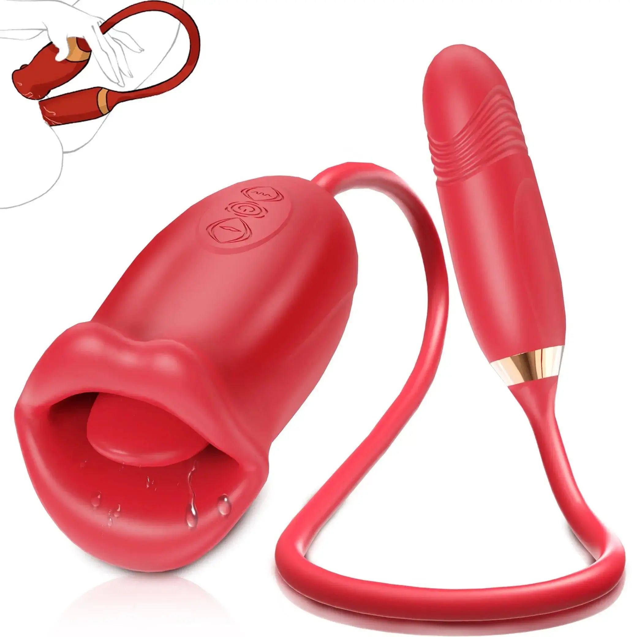 FLAVOUR SUCKING VIBRATOR