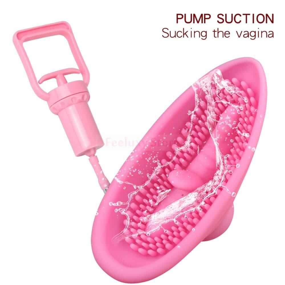 Fancy Pink Clitoral Pump