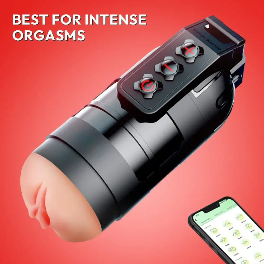 Flash – Vibrating APP Control Masturbation Cup
