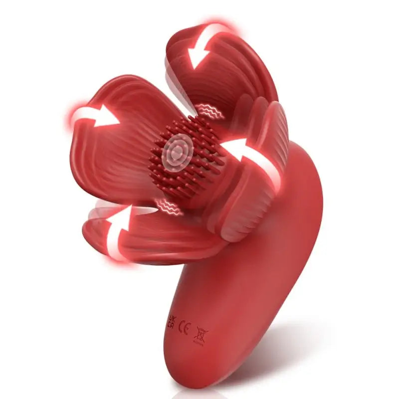 Floralease 10 Vibration & Fully Covering Grabbing Vibrator Nipple Toys