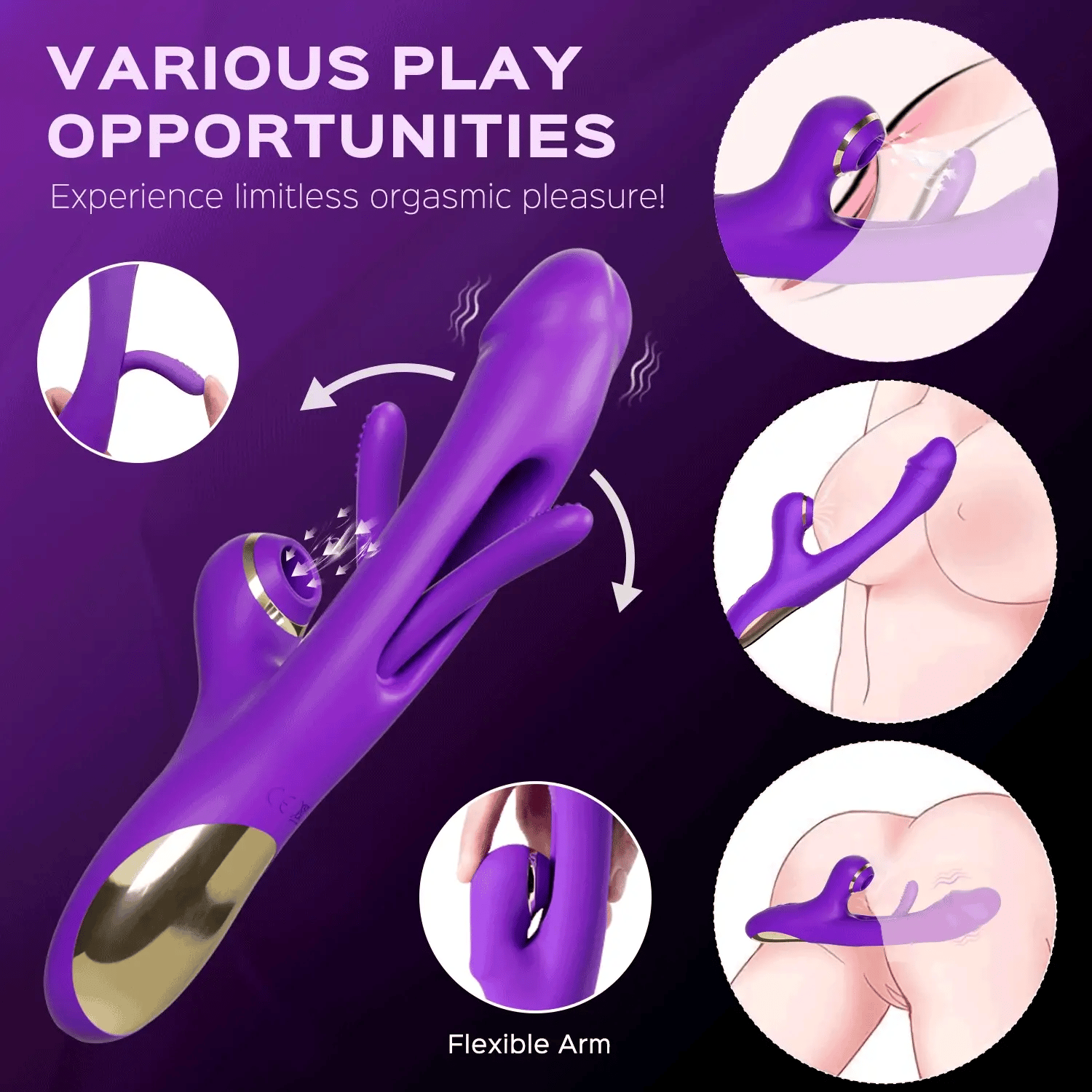 G Bliss The O Maker Vibrator G Spot C Spot & A Spot Euphoria