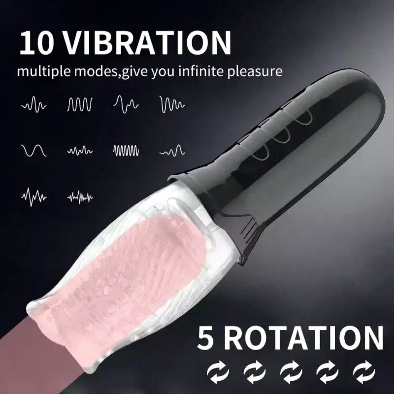 Grant – Blowjob Simulator Rotating Vibrating Suction