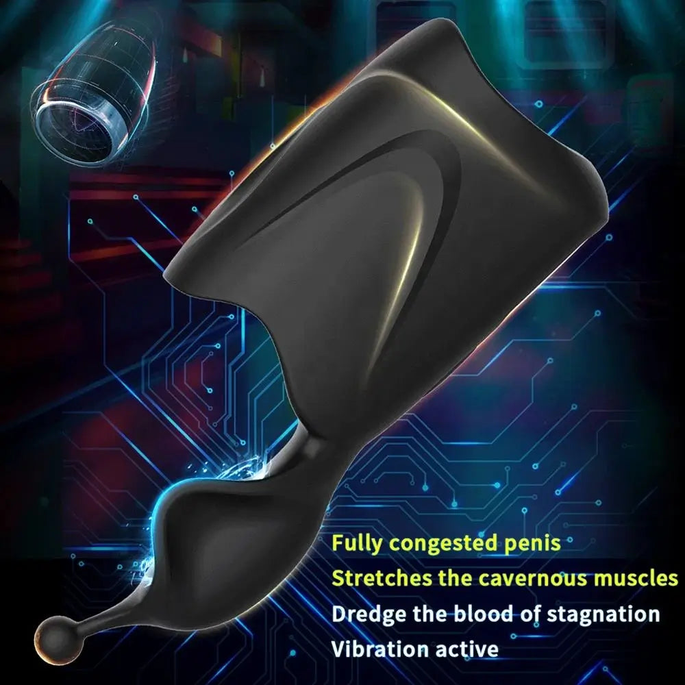 Heated Vibrating Penis Tip F-Spot Massager