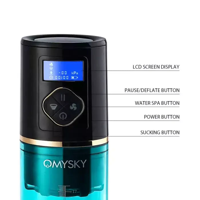 Intelligent Water Bath Technology Penis Pump