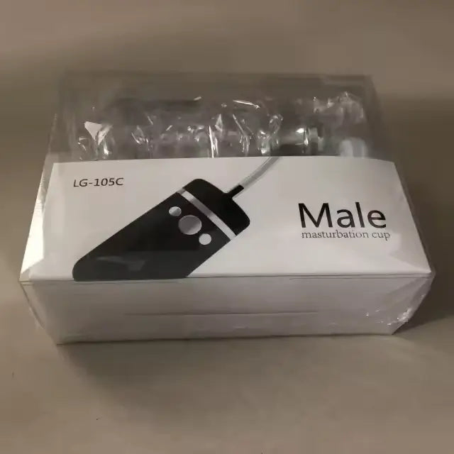 LUOGE 10 Frequencies Strong Suction Transparent Blow Job Male Masturbation Cup