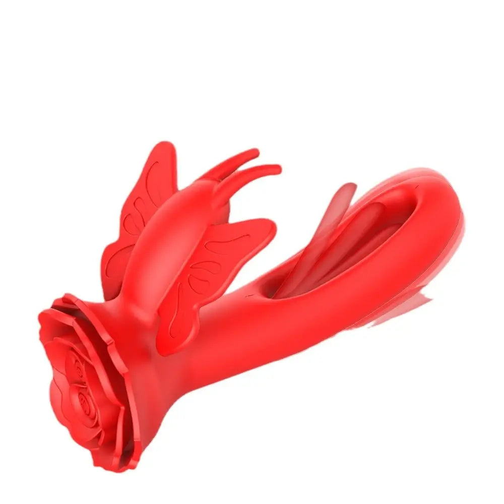 Layla – Rosy Butterfly Clit Stimulator Flapping G-spot Vibrator