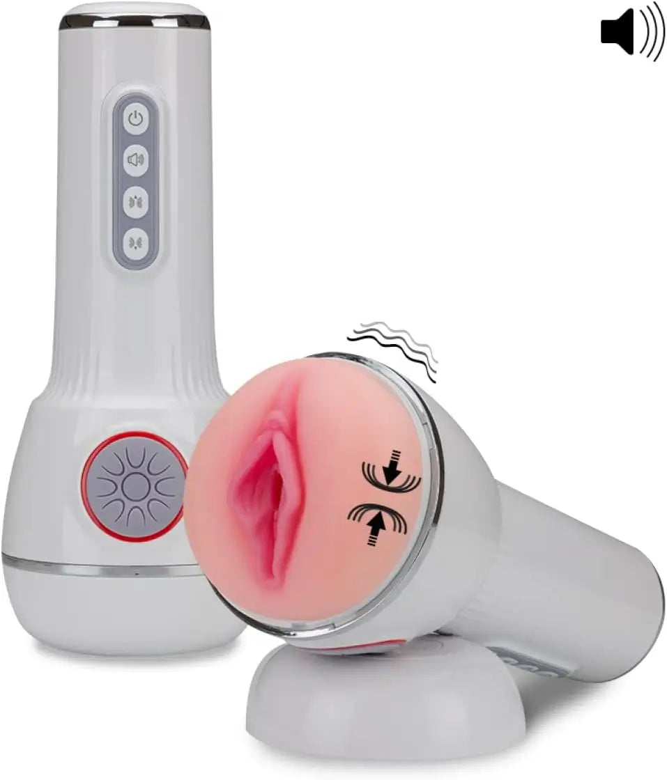 Leten – Squeezing Sucking Vibrating Masturbation Cup-Queen of AV Version4