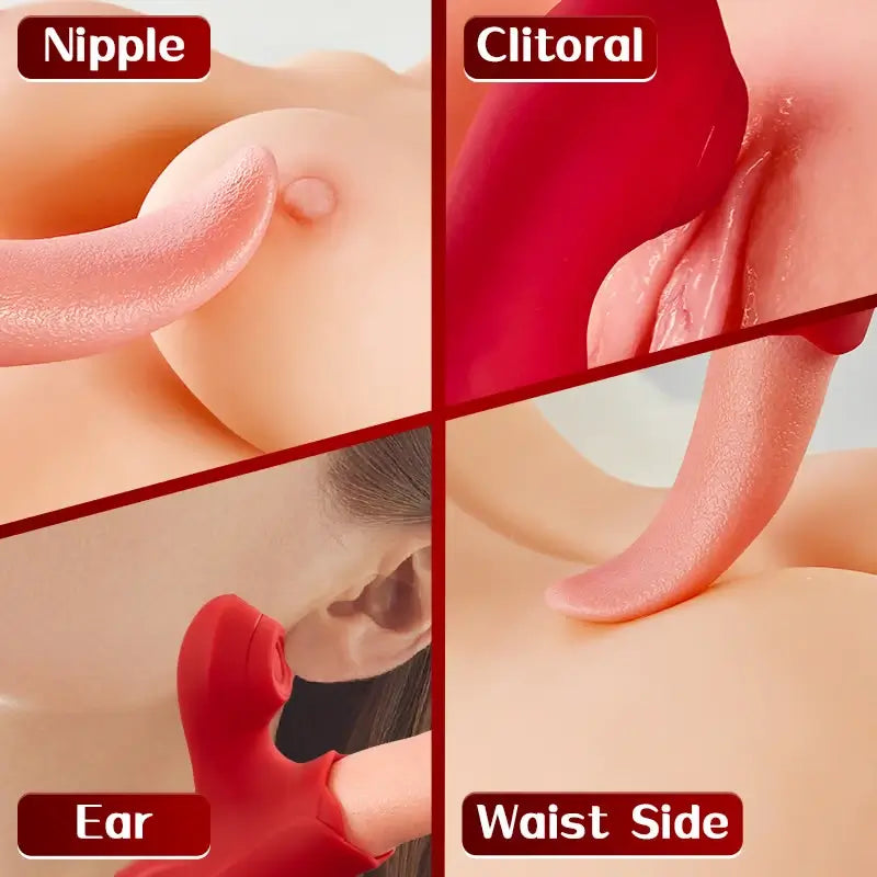 Lickstasy – Triple Pleasure Squirting, Clit Sucking & Licking Vibrator