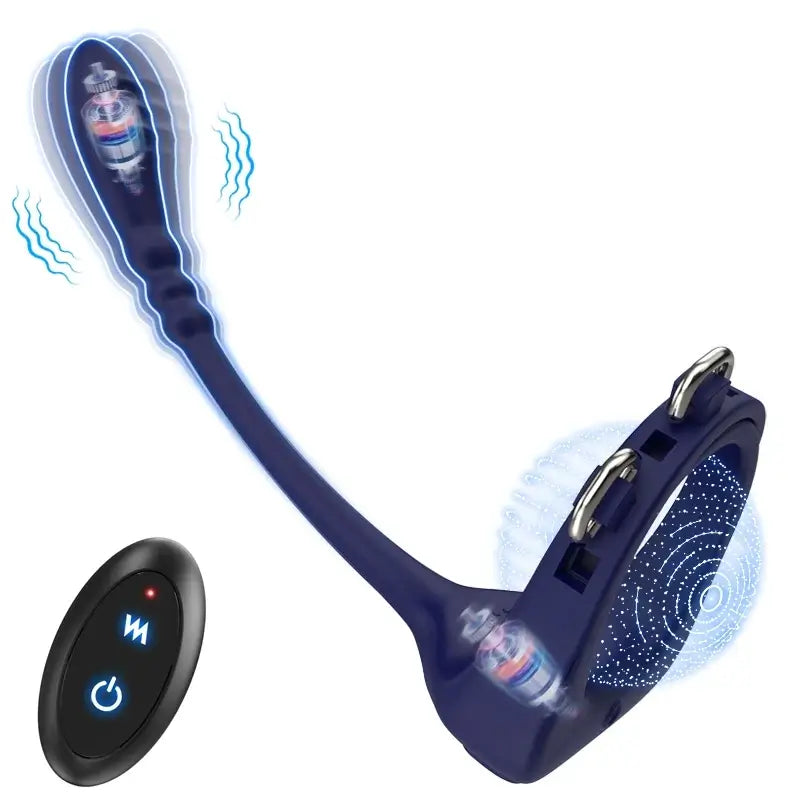 Lord Of The Rings 10 Vibrating Penis Ring Anal Toy