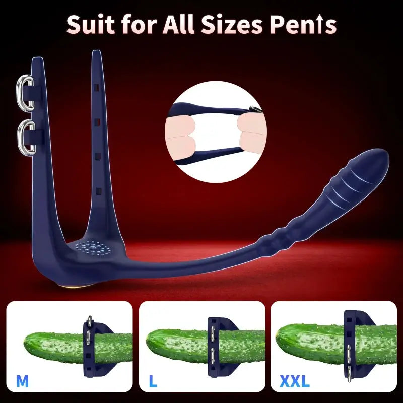 Lord Of The Rings 10 Vibrating Penis Ring Anal Toy