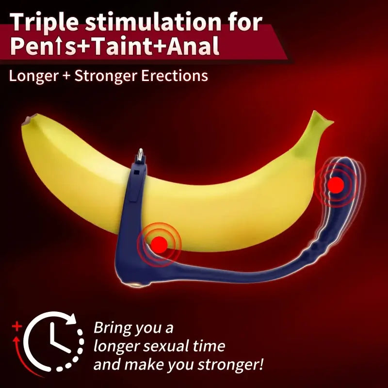 Lord Of The Rings 10 Vibrating Penis Ring Anal Toy