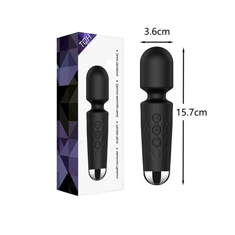 Vibrator Wand,Adult Sex Toy Wand, G Spot Dildo, Clit Vibrator, Sex Vibrators,Clitoris Stimulation,with 8 Speeds & 20 Patterns, Quiet,Fully Waterproof,Vibrating Wand for her Pleasure