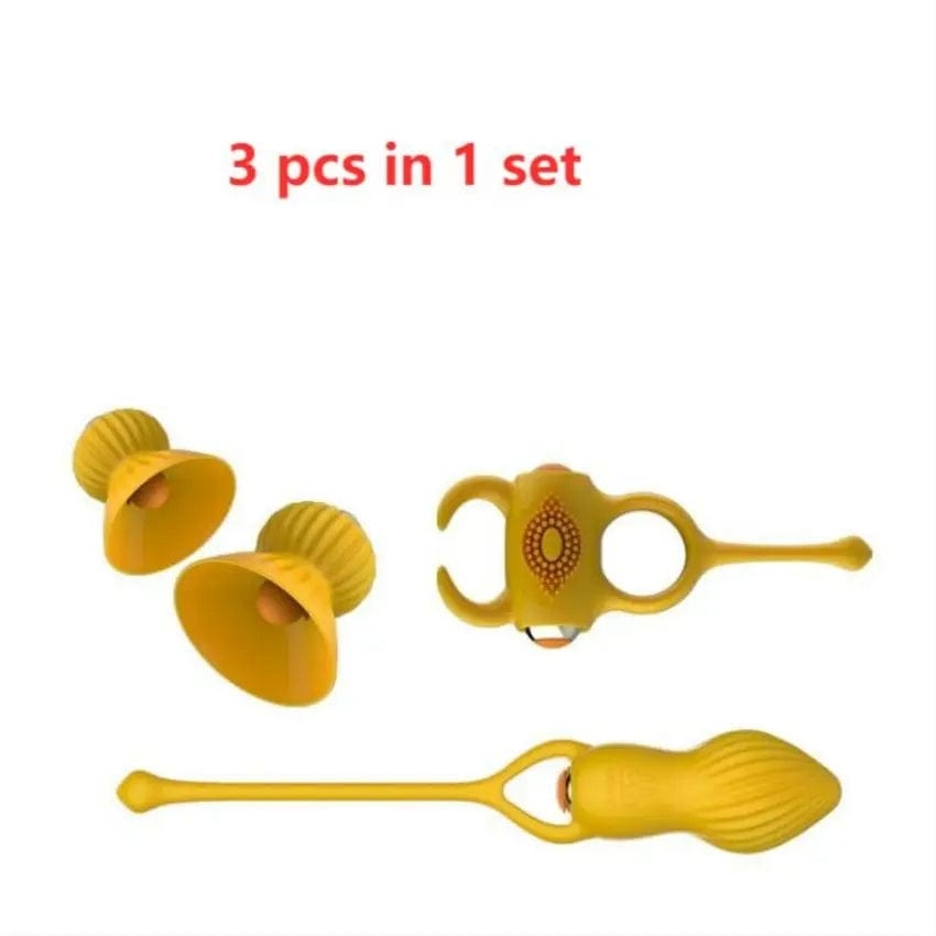 Aroselove - Seven Tortures Multi-Functional Vibrator G-Spot Vagina Nipple Stimulator - Aroselove