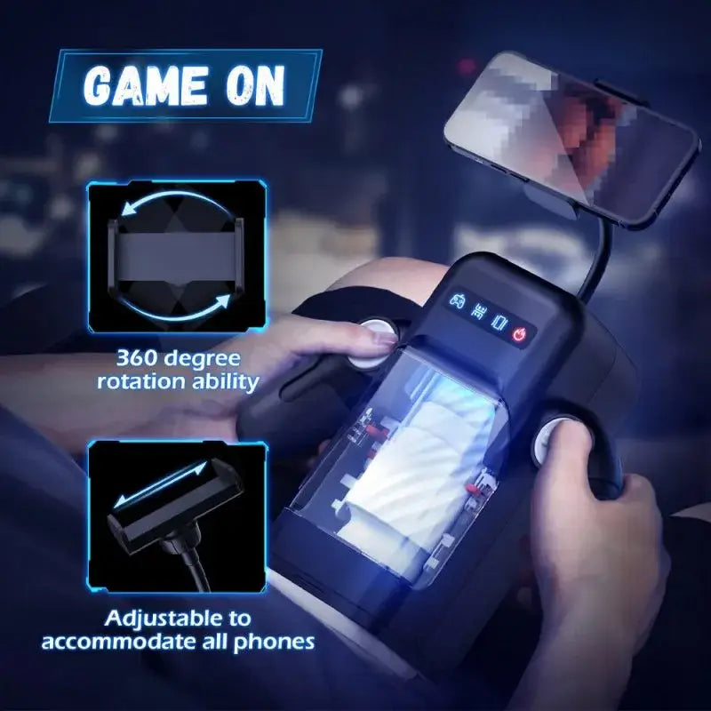 Male Masturbator with Ultra-Long Battery Life and 10 Retractable Modes