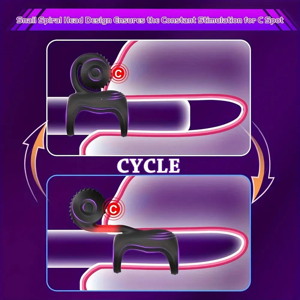 Max C Vibrating Penis Enhancer & Clitoral Stimulator