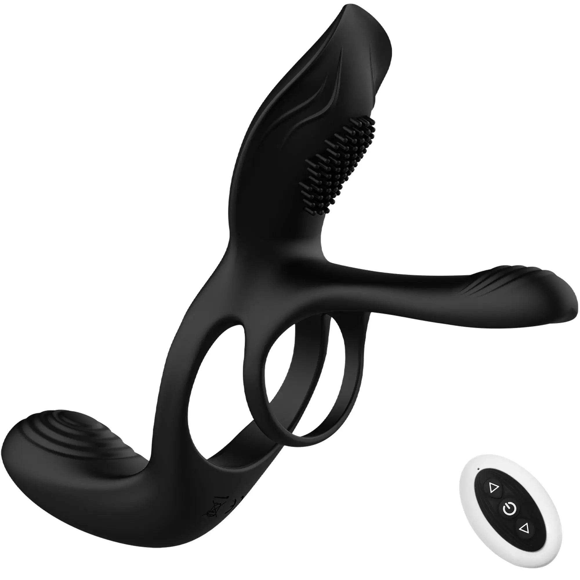 Maxwell 9 Vibration Couple Vibrator Penis Ring for Perineum C-spot G-spot Stimulation