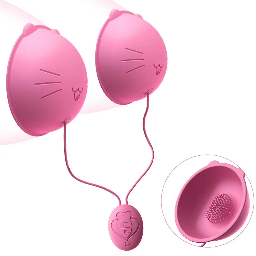 Meow – Wearable Vibrating Nipple Suckers