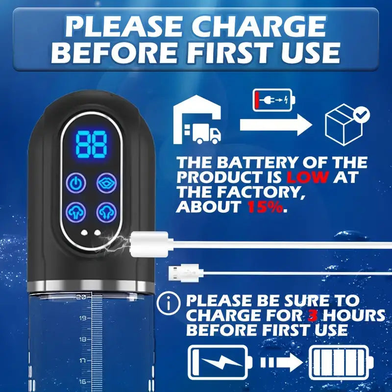 Mergano C Sucking Erection Penis Pump