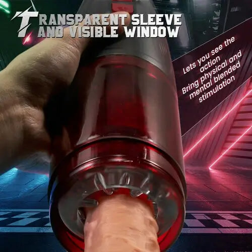 Michael – 10 Thrusting 3D Textured Vagina Masturbator