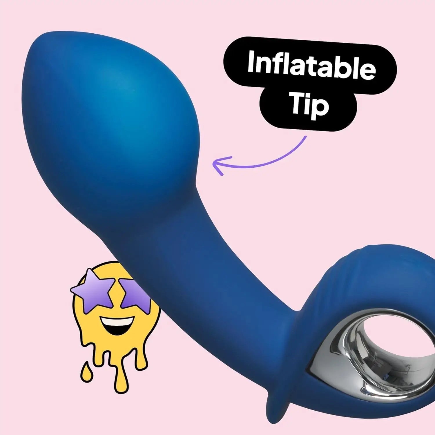 Mont C Vibrating Inflatable Butt Plug