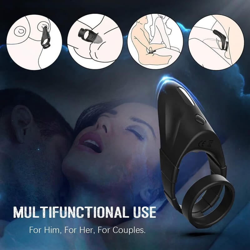 Multiple-point Stimulation Dual Penis Massager