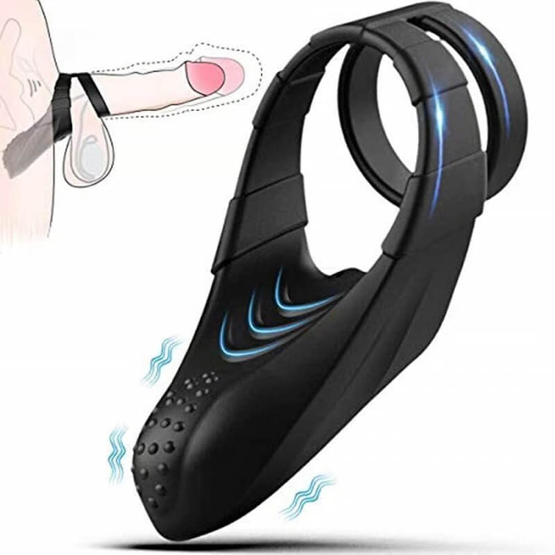 Multiple-point Stimulation Dual Penis Massager