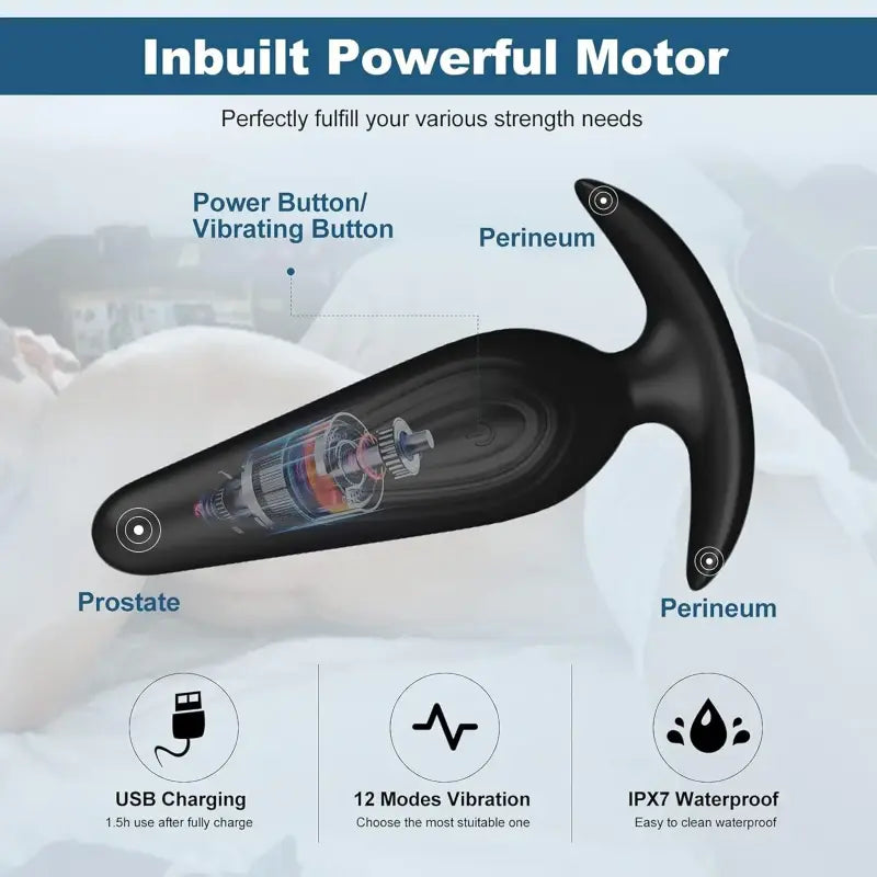 NYX- THE LUXURIOUS REMOTE CONTROL BUTT PLUG