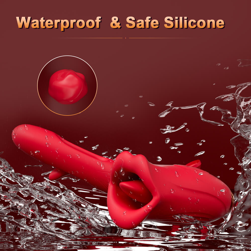 Nibbler 4 -Mouth Biting Vibrator And G-spot Tapping Stimulator