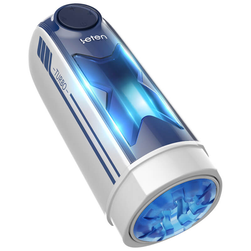 Leten 700 Piston a Minute 10 Telescopic Stroker 5 Voices and One Click Orgasm Masturbator