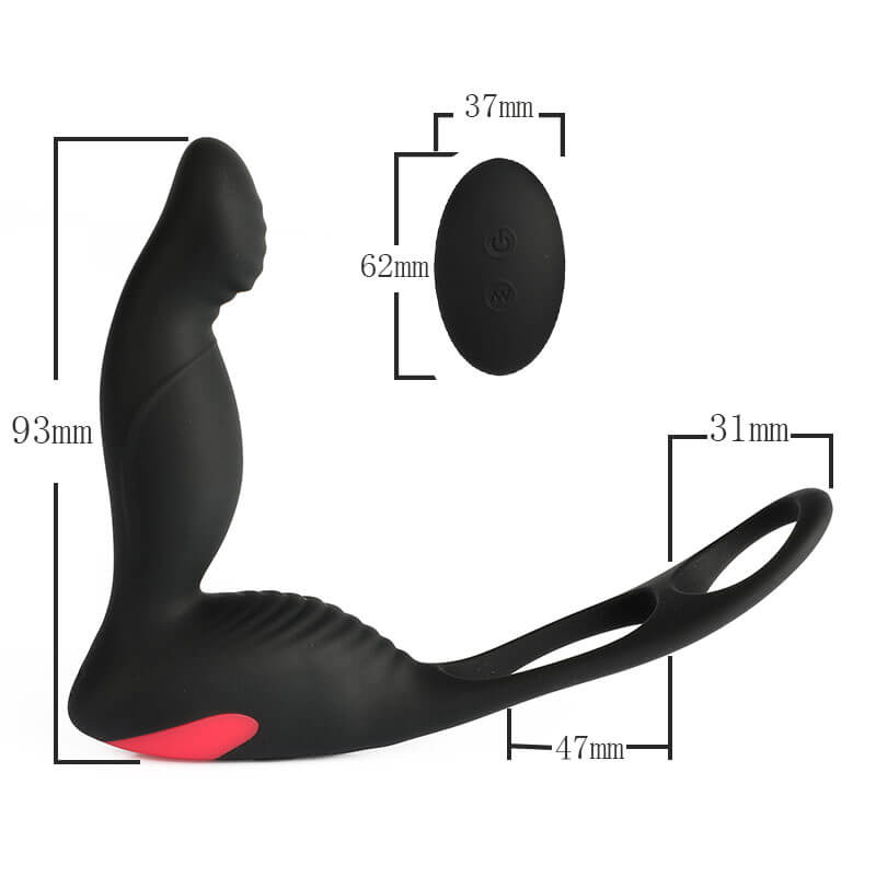 PEAFOWL | Super Quiet 3 in1 Waterproof Prostate Milker