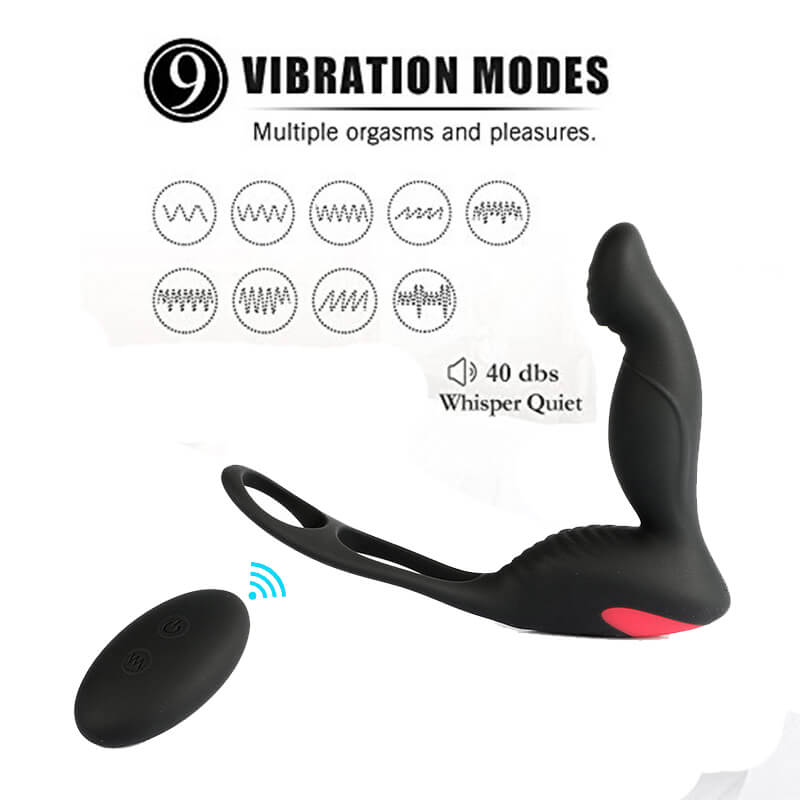 PEAFOWL | Super Quiet 3 in1 Waterproof Prostate Milker