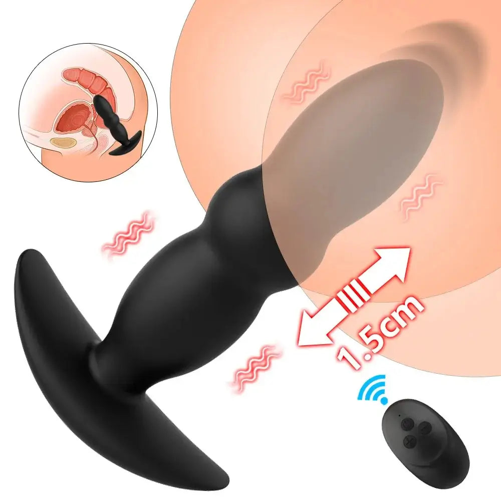 Pablo C Remote Control Thrusting Prostate Massager Butt Plug