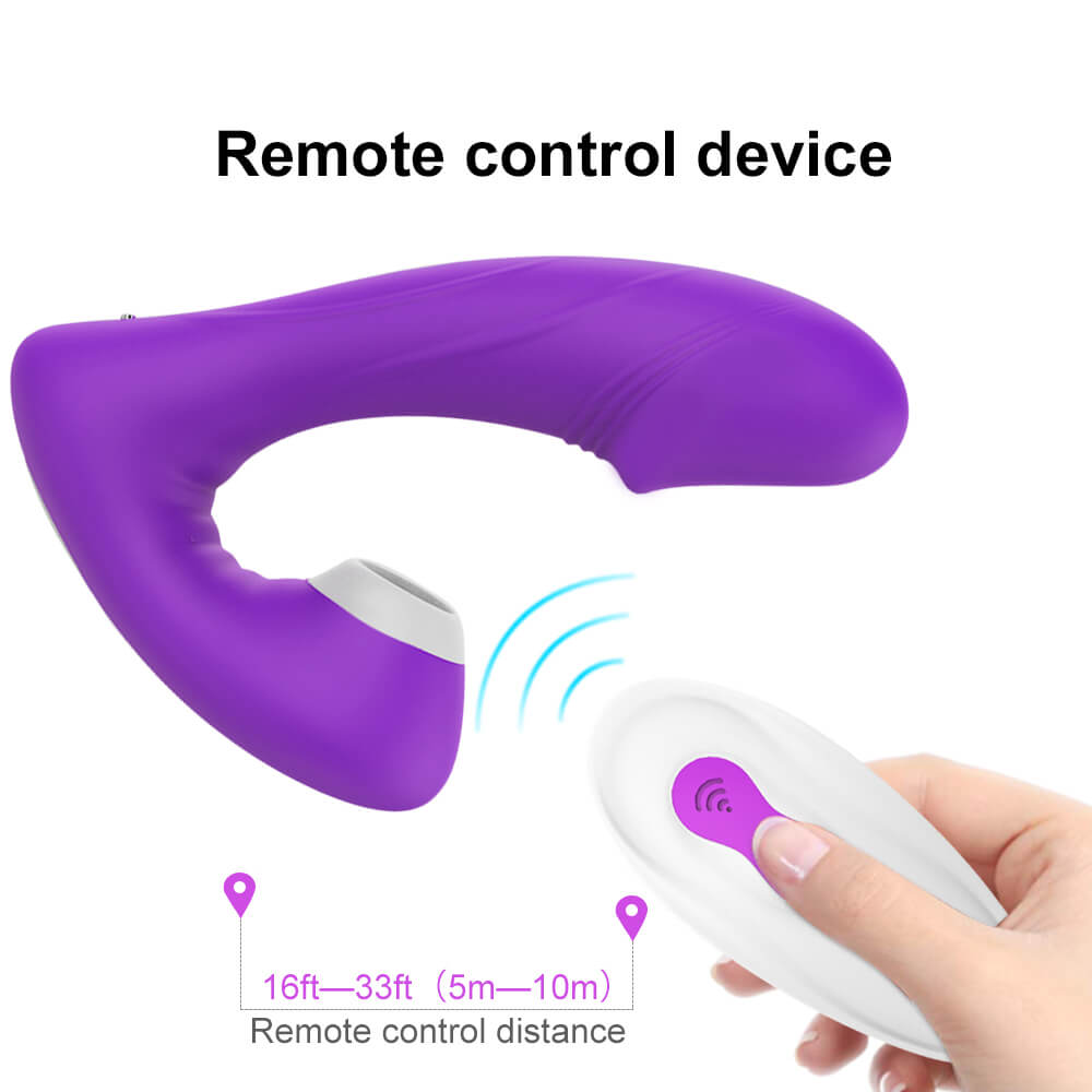 Paula – Remote Clit Sucking G Spot Vibrator