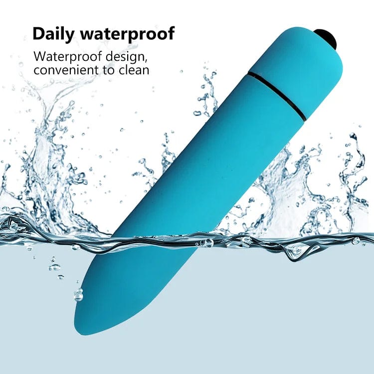 Aroselove - Fun Vibrator Mini Bullet Jump Egg Ten Frequency Vibration Tip Frosted Bullet - Aroselove
